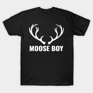 MOOSE BOY WHITE T-Shirt